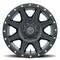 Icon Vehicle Dynamics 17 X 8.5 REBOUND 5 X 150 5.75INBP 25MM OFFSET- SAT BLACK 1817855557SB - alternate 3
